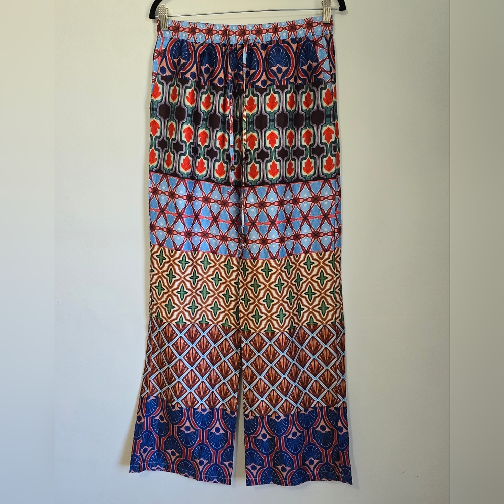 SundayUp Colorful Geometric Women's Pants